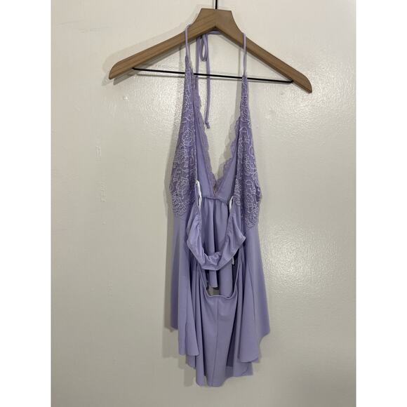 Vtg Y2K Fairy Ballet Ethereal Goddess Babydoll Halter Top M Romantic Doll Dainty - Picture 2 of 11